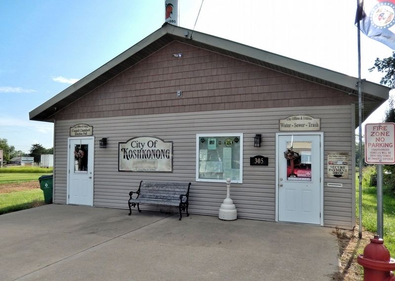 City of Koshkonong Offices. Click for full size. City of Koshkonong Offices image. Click for full size.