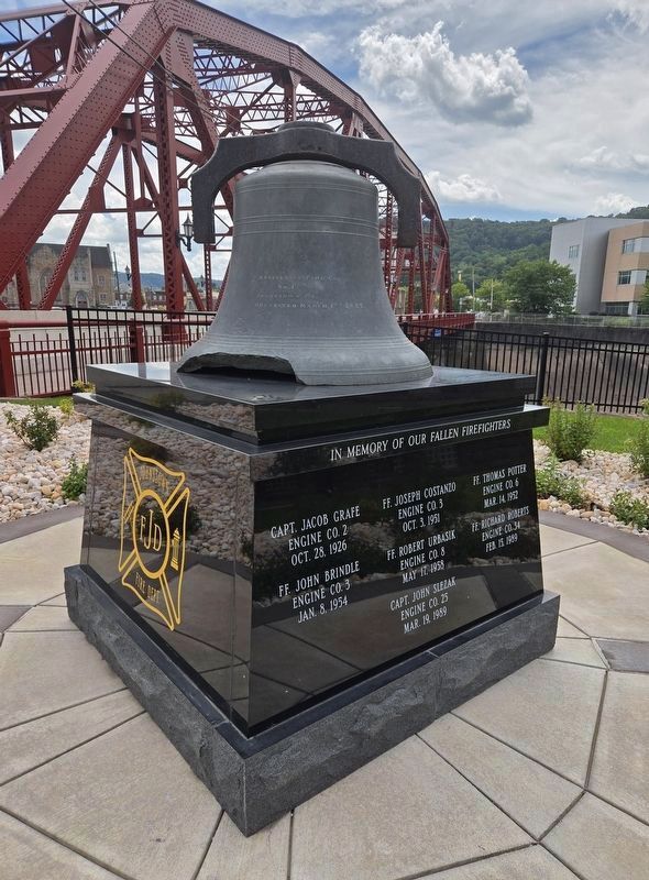 City of Johnstown Firefighters Bell. Click for full size. City of Johnstown Firefighters Bell image. Click for full size.