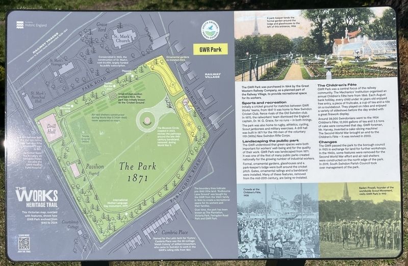 GWR Park Marker. Click for full size. GWR Park Marker image. Click for full size.