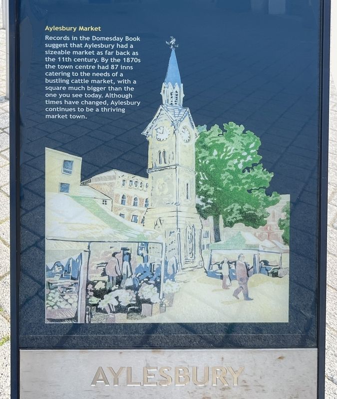 Aylesbury Market Marker. Click for full size. Aylesbury Market Marker image. Click for full size.
