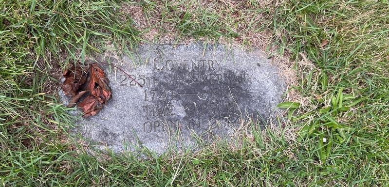 Nearby time capsule. Click for full size. Nearby time capsule image. Click for full size.