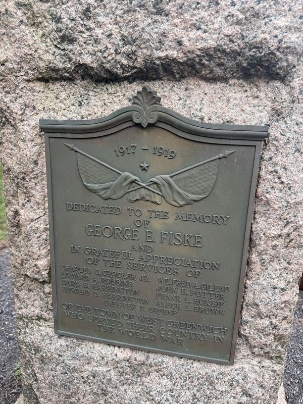 World War I Memorial. Click for full size. World War I Memorial image. Click for full size.