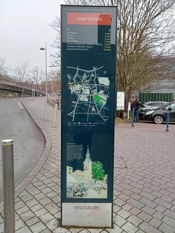 Aylesbury Market Marker. Click for full size. Aylesbury Market Marker image. Click for full size.
