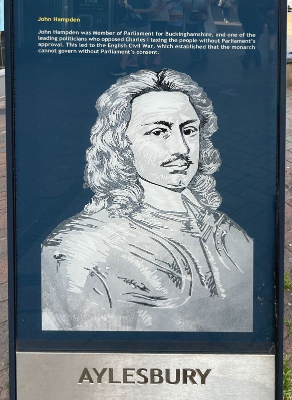 John Hampden Marker. Click for full size. John Hampden Marker image. Click for full size.