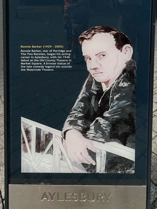 Ronnie Barker (1929-2005) Marker. Click for full size. Ronnie Barker (1929-2005) Marker image. Click for full size.