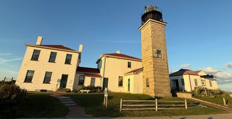 The Beavertail Lighthouse Museum. Click for full size. The Beavertail Lighthouse Museum image. Click for full size.