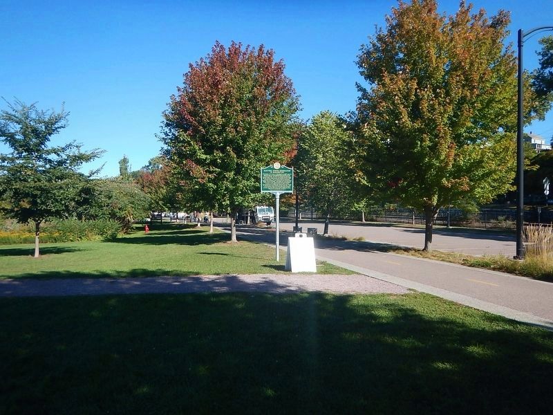 Wideview of Electric Power Generation in Burlington Marker. Click for full size. Wideview of Electric Power Generation in Burlington Marker image. Click for full size.