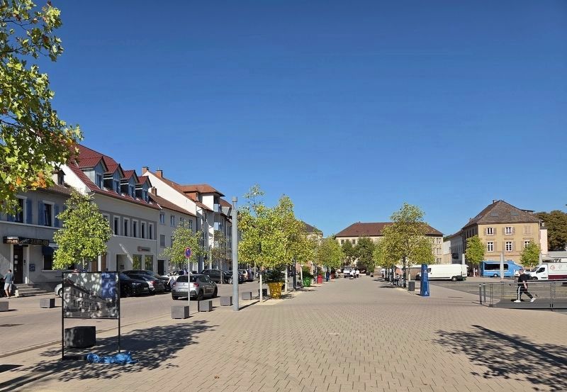 Weißenburger Tor / Paradeplatz Marker. Click for full size. Weißenburger Tor / Paradeplatz Marker image. Click for full size.