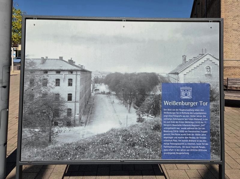 Weißenburger Tor / Weißenburg Gate Marker - Reverse. Click for full size. Weißenburger Tor / Weißenburg Gate Marker - Reverse image. Click for full size.