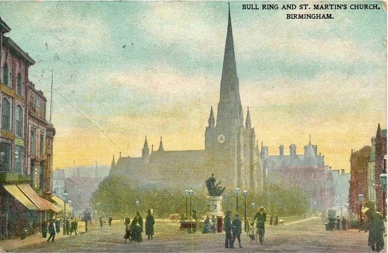 Bullring and St. Martin’s Church, Birmingham …. Click for full size. Bullring and St. Martin’s Church, Birmingham … image. Click for full size.