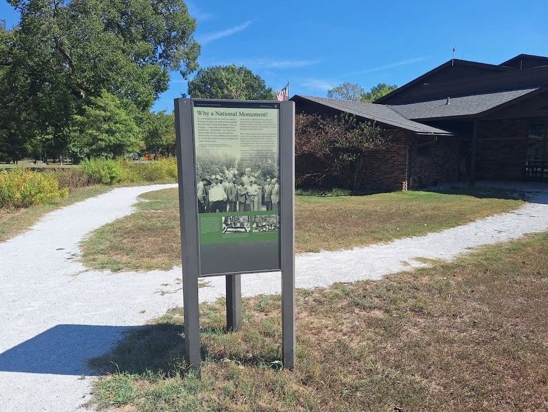 Why a National Monument? Marker. Click for full size. Why a National Monument? Marker image. Click for full size.