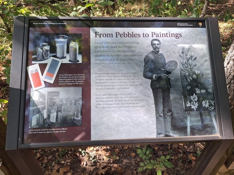 From Pebbles to Paintings Marker image. Click for full size.