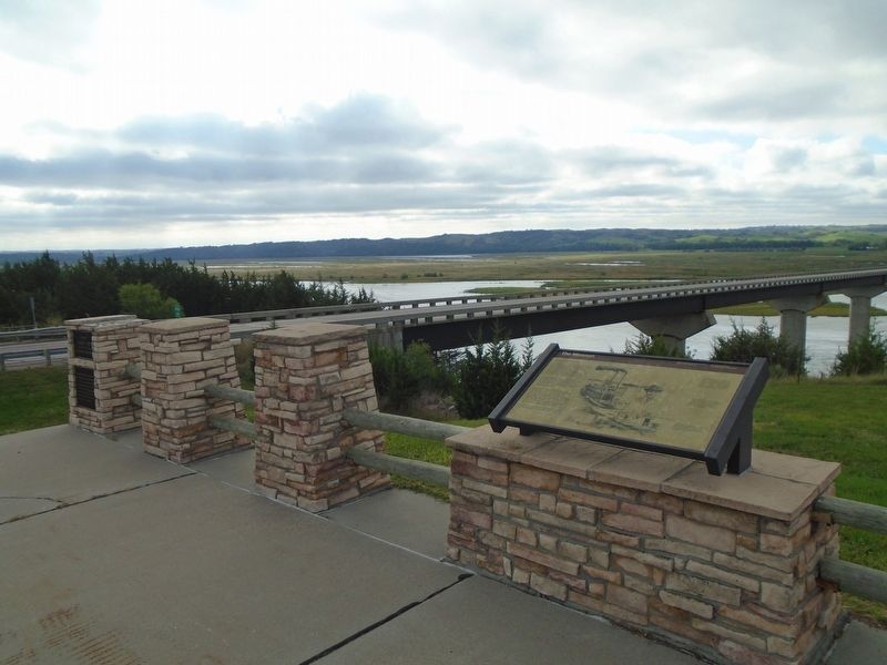 The Missouri Marker. Click for full size. The Missouri Marker image. Click for full size.