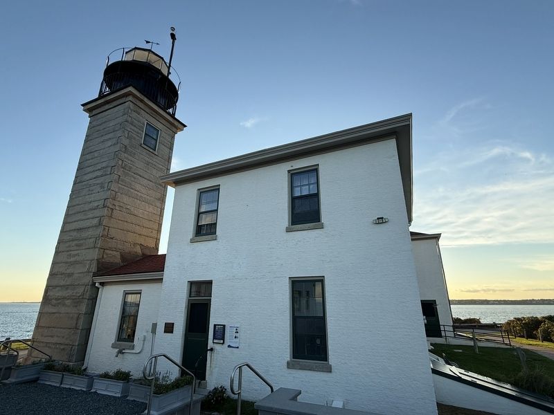 The Beavertail Lighthouse Museum Marker. Click for full size. The Beavertail Lighthouse Museum Marker image. Click for full size.