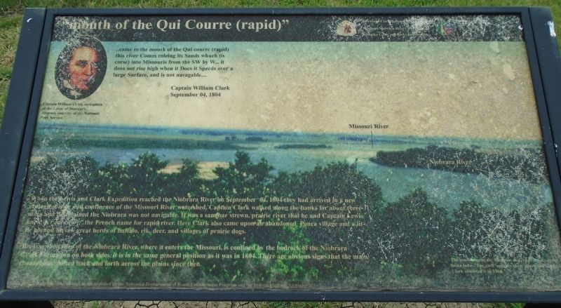 "mouth of the Qui Courre (rapid)" Marker. Click for full size. "mouth of the Qui Courre (rapid)" Marker image. Click for full size.