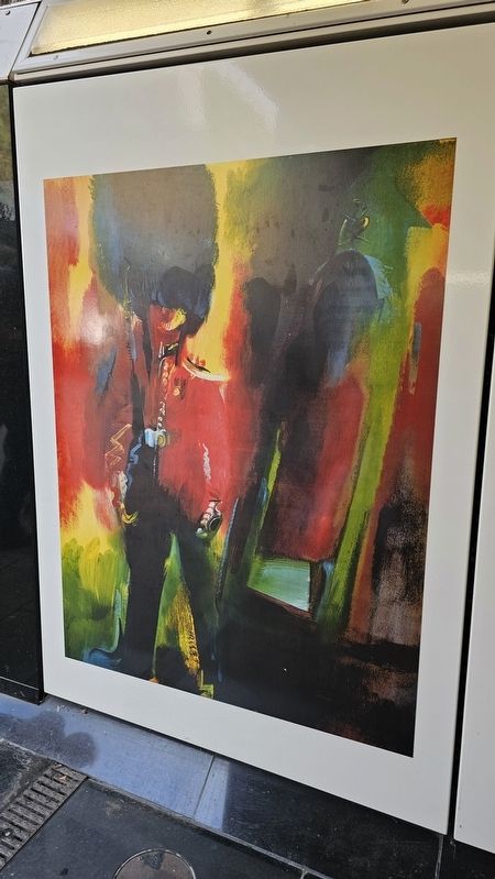Queen’s Guard, by Stephen B Whatley. Click for full size. Queen’s Guard, by Stephen B Whatley image. Click for full size.