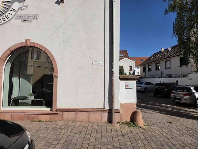 Ehemaliges Rathaus / Former Town Hall Marker. Click for full size. Ehemaliges Rathaus / Former Town Hall Marker image. Click for full size.