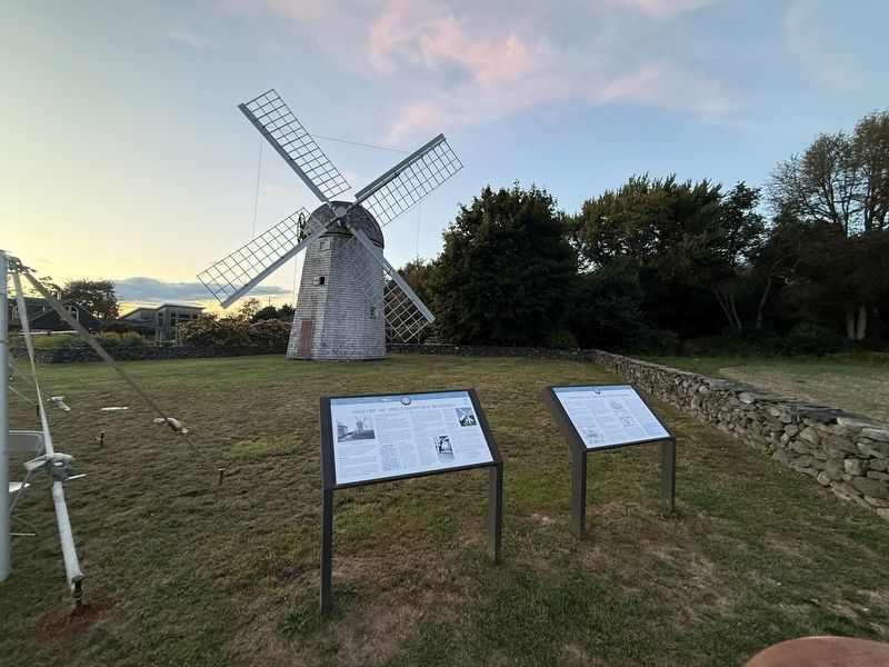 The Jamestown Windmill. Click for full size. The Jamestown Windmill image. Click for full size.