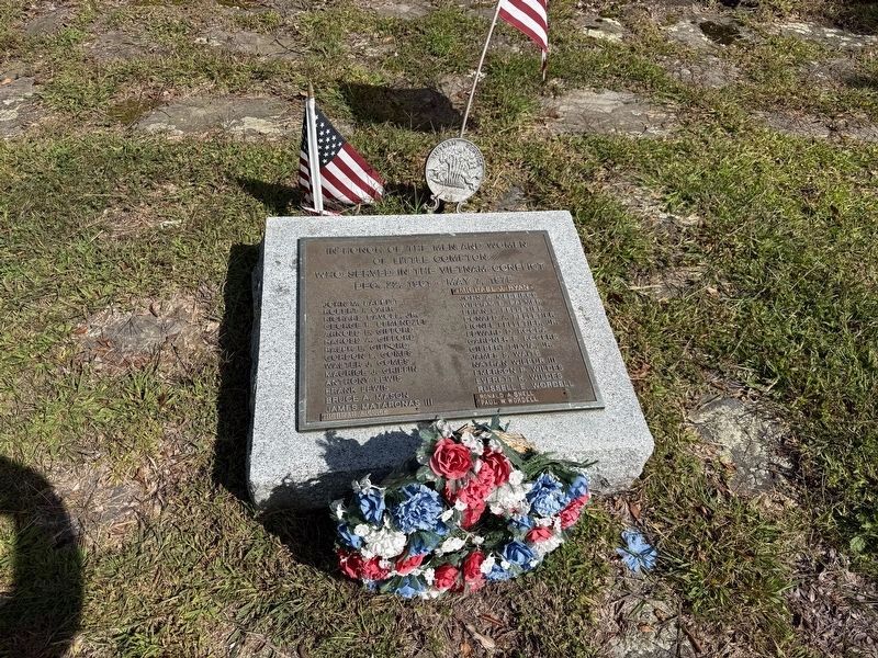 Vietnam Conflict Memorial. Click for full size. Vietnam Conflict Memorial image. Click for full size.
