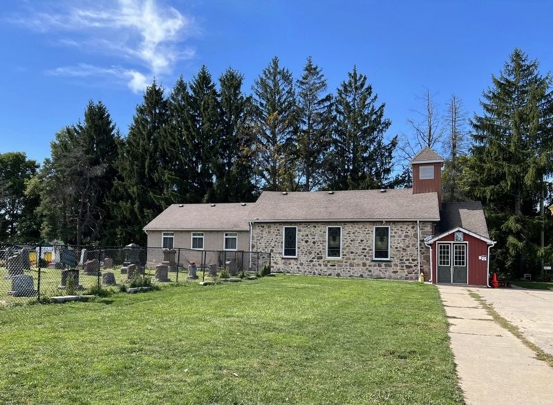 Former Trinity Ev. Lutheran Church in 2026. Click for full size. Former Trinity Ev. Lutheran Church in 2026 image. Click for full size.