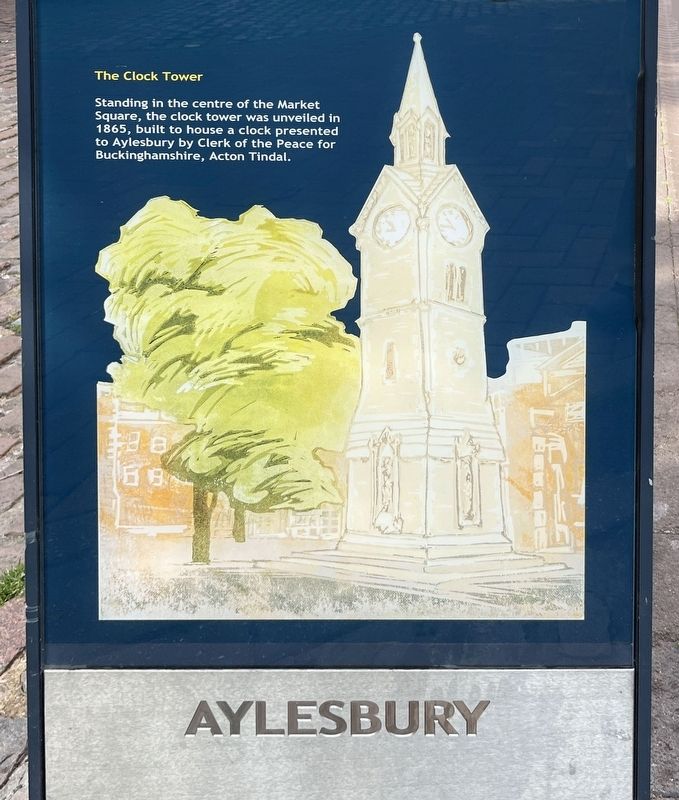 The Clock Tower Marker. Click for full size. The Clock Tower Marker image. Click for full size.