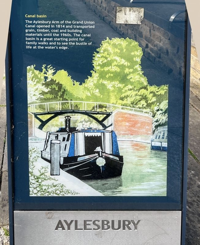 The Canal Basin Marker. Click for full size. The Canal Basin Marker image. Click for full size.