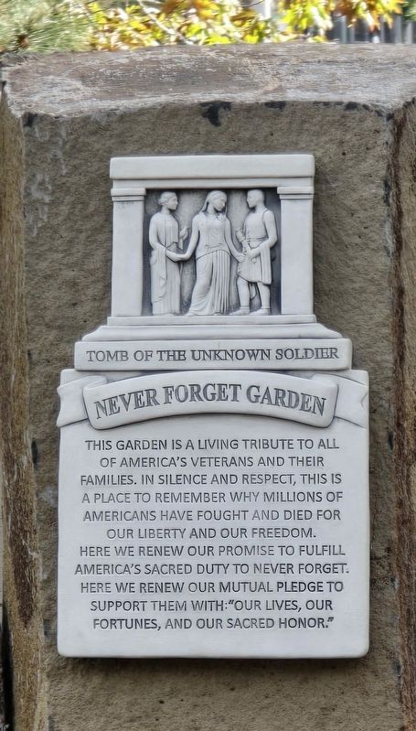 Never Forget Marker. Click for full size. Never Forget Marker image. Click for full size.