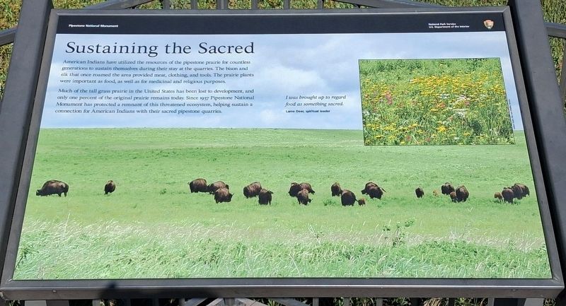 Sustaining the Sacred Marker. Click for full size. Sustaining the Sacred Marker image. Click for full size.
