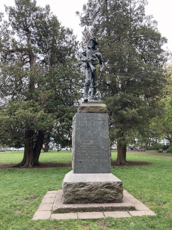 "The Hiker" 1898-1902 Marker. Click for full size. "The Hiker" 1898-1902 Marker image. Click for full size.