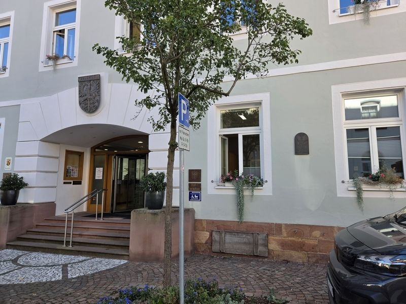 Jüdische Synagoge / Jewish Synagogue Marker. Click for full size. Jüdische Synagoge / Jewish Synagogue Marker image. Click for full size.
