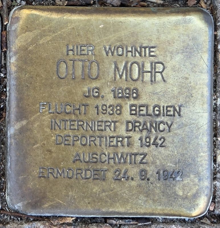 Otto Mohr Marker. Click for full size. Otto Mohr Marker image. Click for full size.