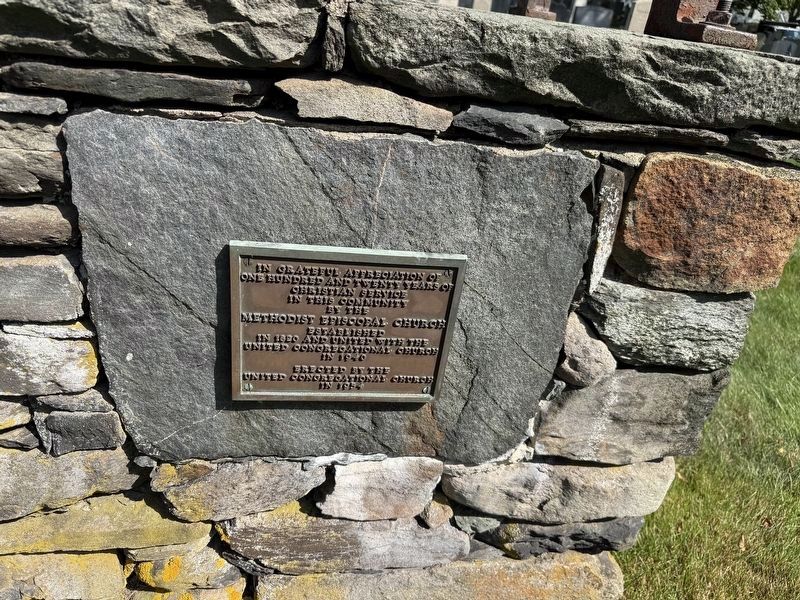 Methodist Episcopal Church Marker. Click for full size. Methodist Episcopal Church Marker image. Click for full size.