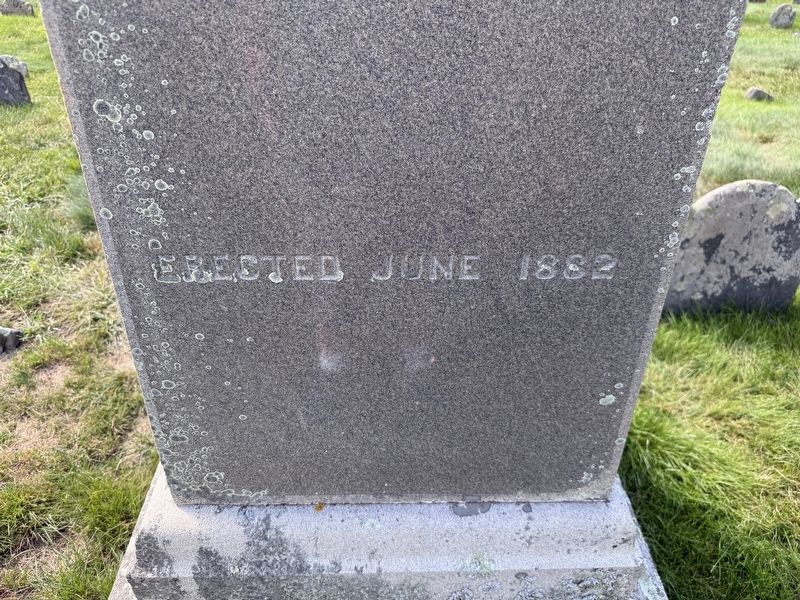 Elisabeth Pabodie Marker. Click for full size. Elisabeth Pabodie Marker image. Click for full size.