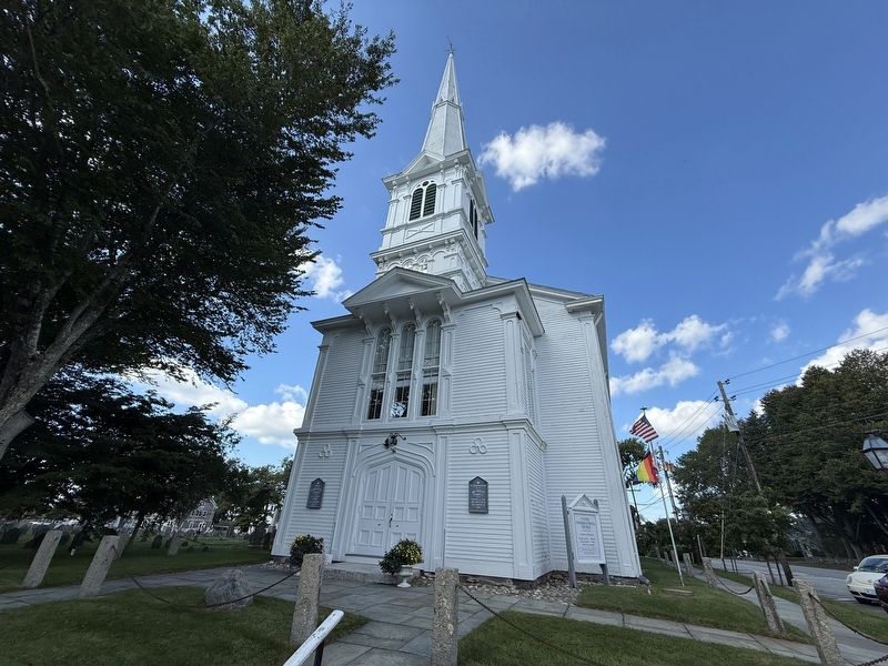 United Congregational Church of Little Compton. Click for full size. United Congregational Church of Little Compton image. Click for full size.
