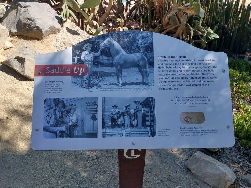 Saddle Up Marker image. Click for full size.