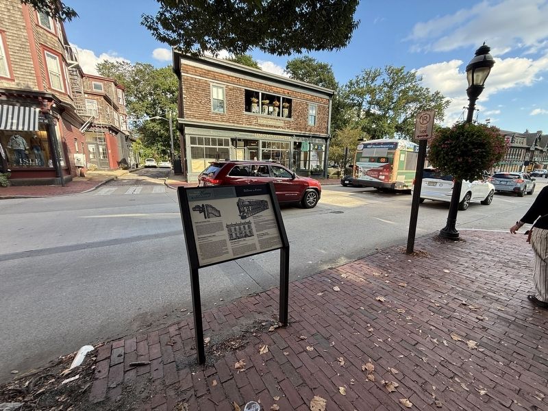 Bellevue Avenue Marker. Click for full size. Bellevue Avenue Marker image. Click for full size.