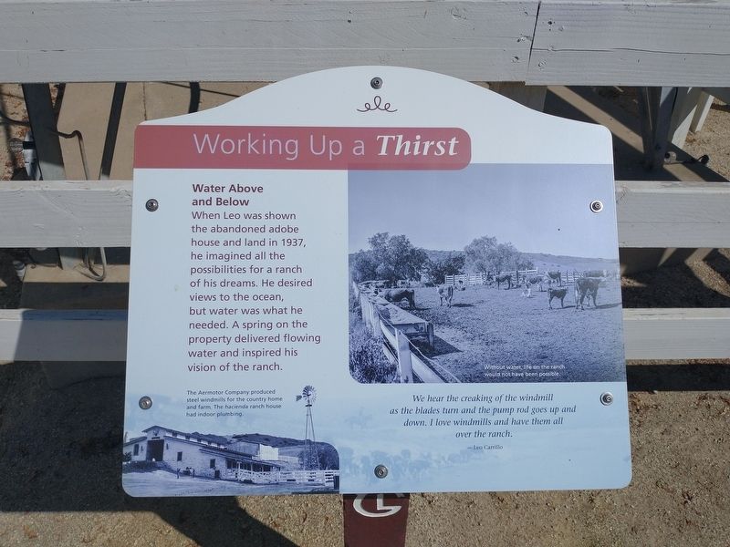 Working Up a Thirst Marker image. Click for full size.