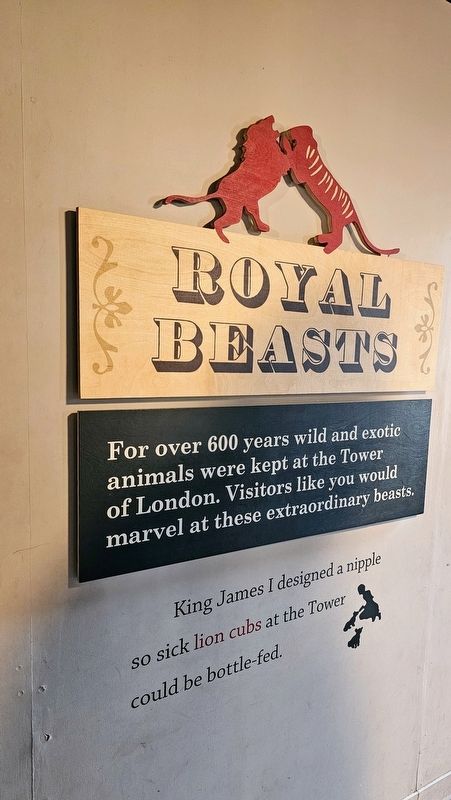 Royal Beasts Marker. Click for full size. Royal Beasts Marker image. Click for full size.
