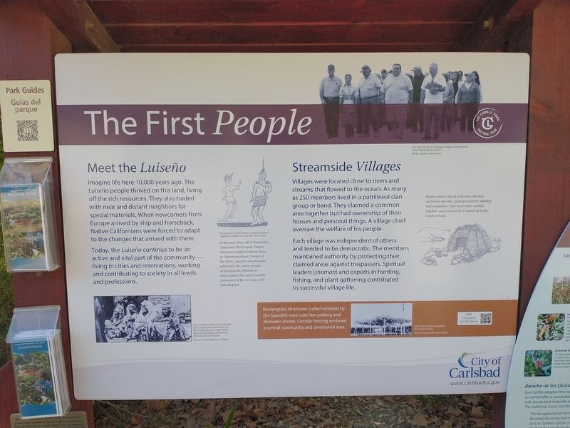 The First People Marker. Click for full size. The First People Marker image. Click for full size.