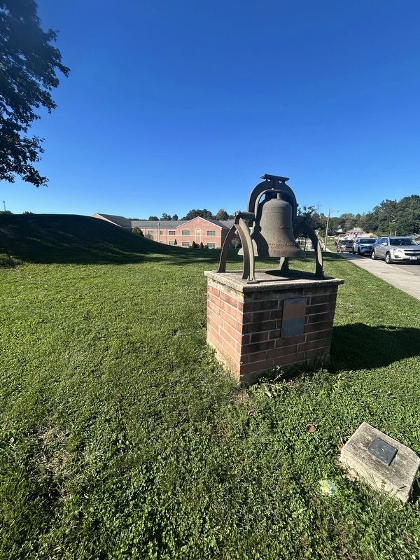 Logan High Schools Bell Monument. Click for full size. Logan High Schools Bell Monument image. Click for full size.