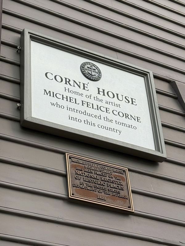 Corné House Marker. Click for full size. Corné House Marker image. Click for full size.