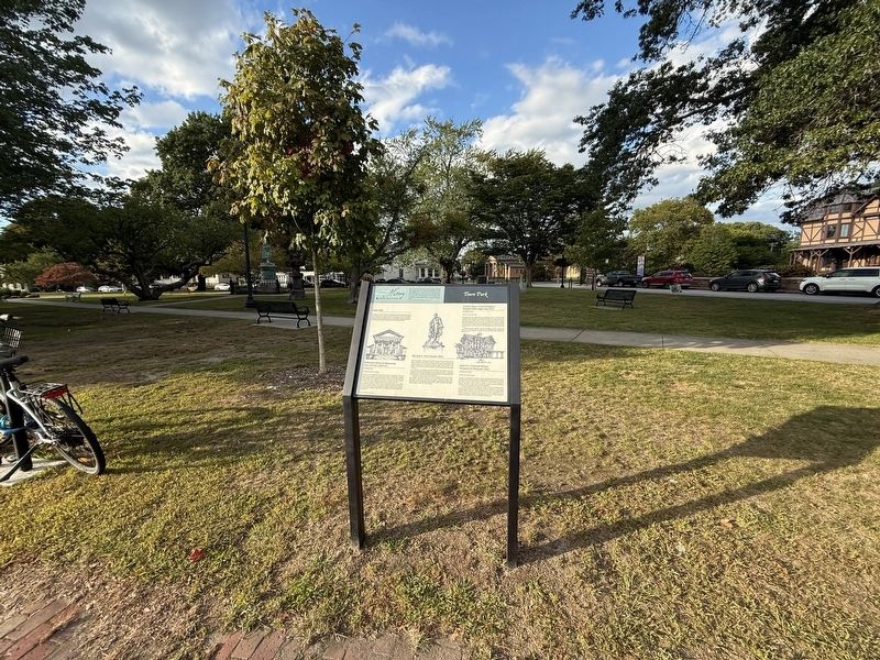 Touro Park Marker. Click for full size. Touro Park Marker image. Click for full size.