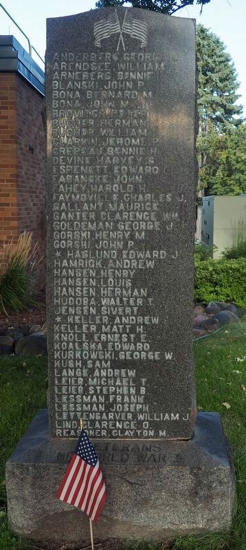 New Brighton World War I Memorial obverse. Click for full size. New Brighton World War I Memorial obverse image. Click for full size.