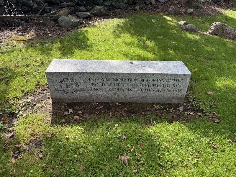 Anne Hutchinson/Mary Dyer Memorial Herb Garden Marker. Click for full size. Anne Hutchinson/Mary Dyer Memorial Herb Garden Marker image. Click for full size.