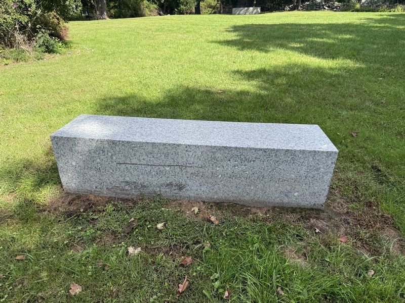 Anne Hutchinson/Mary Dyer Memorial Herb Garden Marker. Click for full size. Anne Hutchinson/Mary Dyer Memorial Herb Garden Marker image. Click for full size.