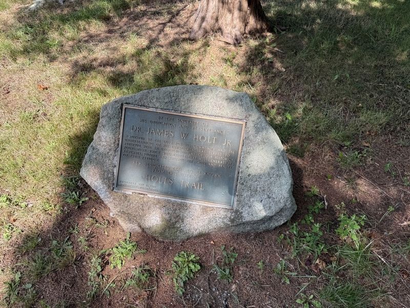 Holt’s Trail Marker. Click for full size. Holt’s Trail Marker image. Click for full size.