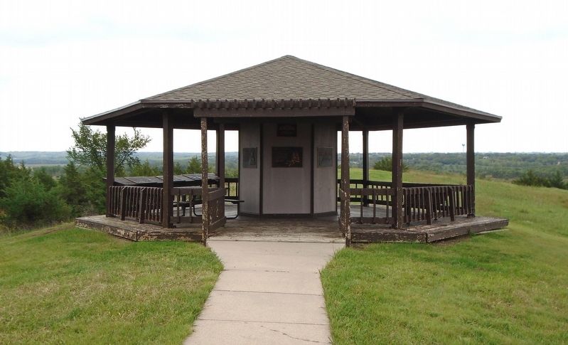 J. Alan Cramer Interpretive Shelter Markers. Click for full size. J. Alan Cramer Interpretive Shelter Markers image. Click for full size.