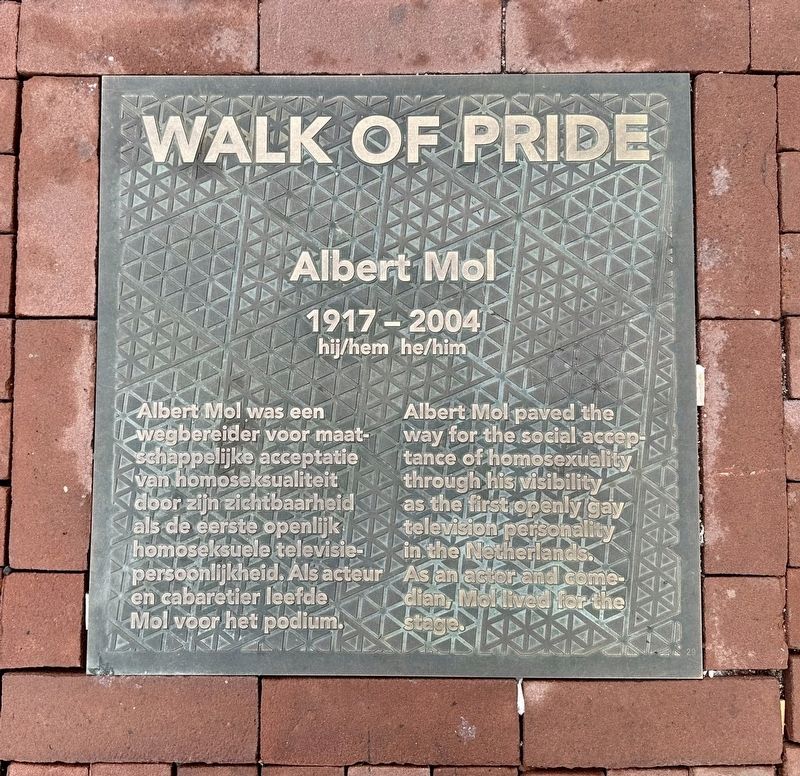 Albert Mol Marker. Click for full size. Albert Mol Marker image. Click for full size.
