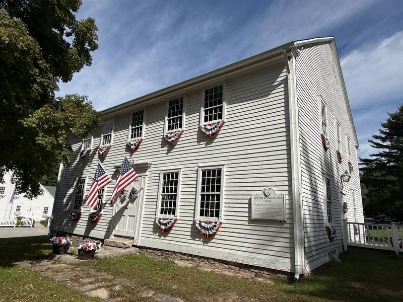 Foster Town House and marker. Click for full size. Foster Town House and marker image. Click for full size.
