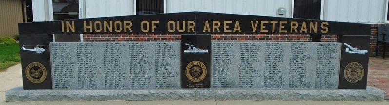 Veterans Memorial Honor Roll. Click for full size. Veterans Memorial Honor Roll image. Click for full size.